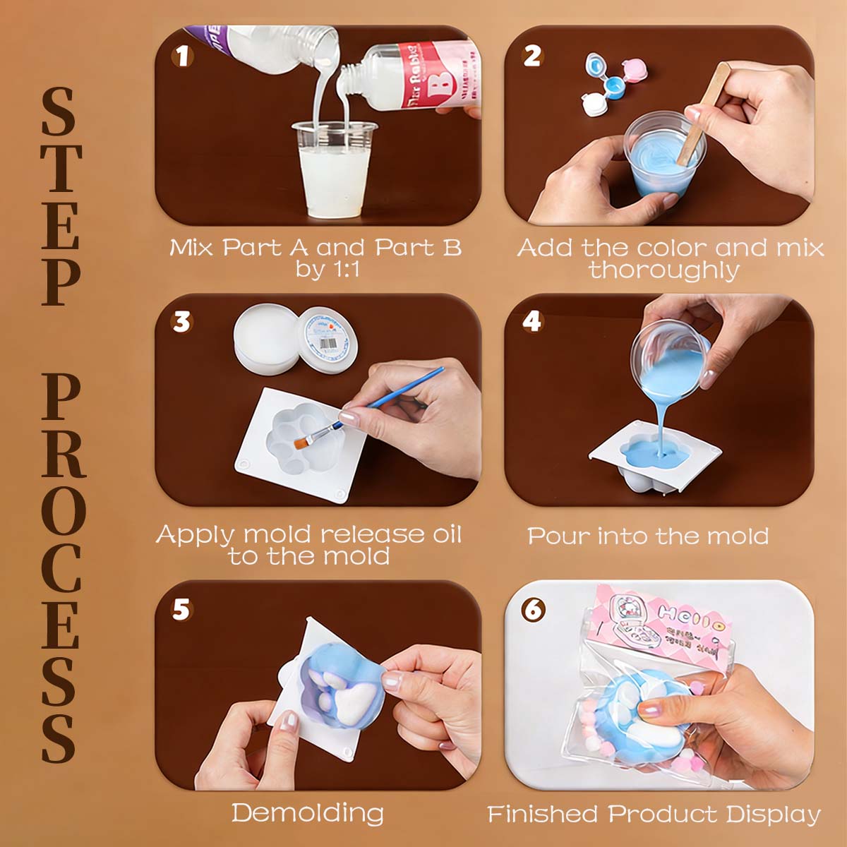 Taba Squishy Maker Kit Flex Ru - Donut Mold Silicone recension och pris