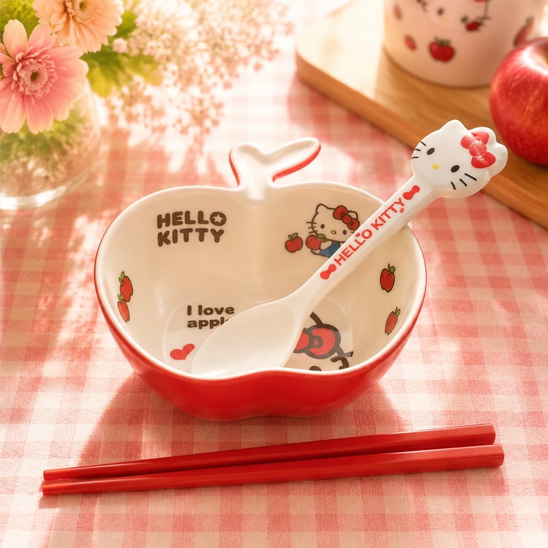 Hello Kitty melamine tableware - Dim Sum Basket recension och pris