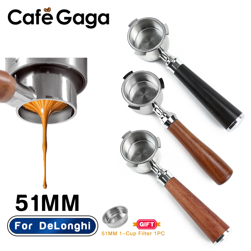 51mm Coffee Bottomless Portafi - Delonghi Espresso Dedica 685 recension och pris