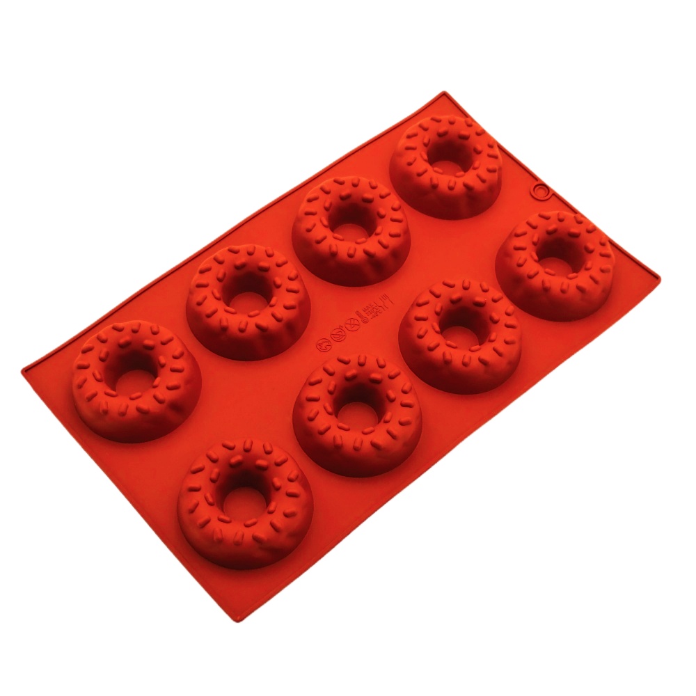 8 Hole Silicone Donut Mold Wit - Donut Mold Silicone recension och pris