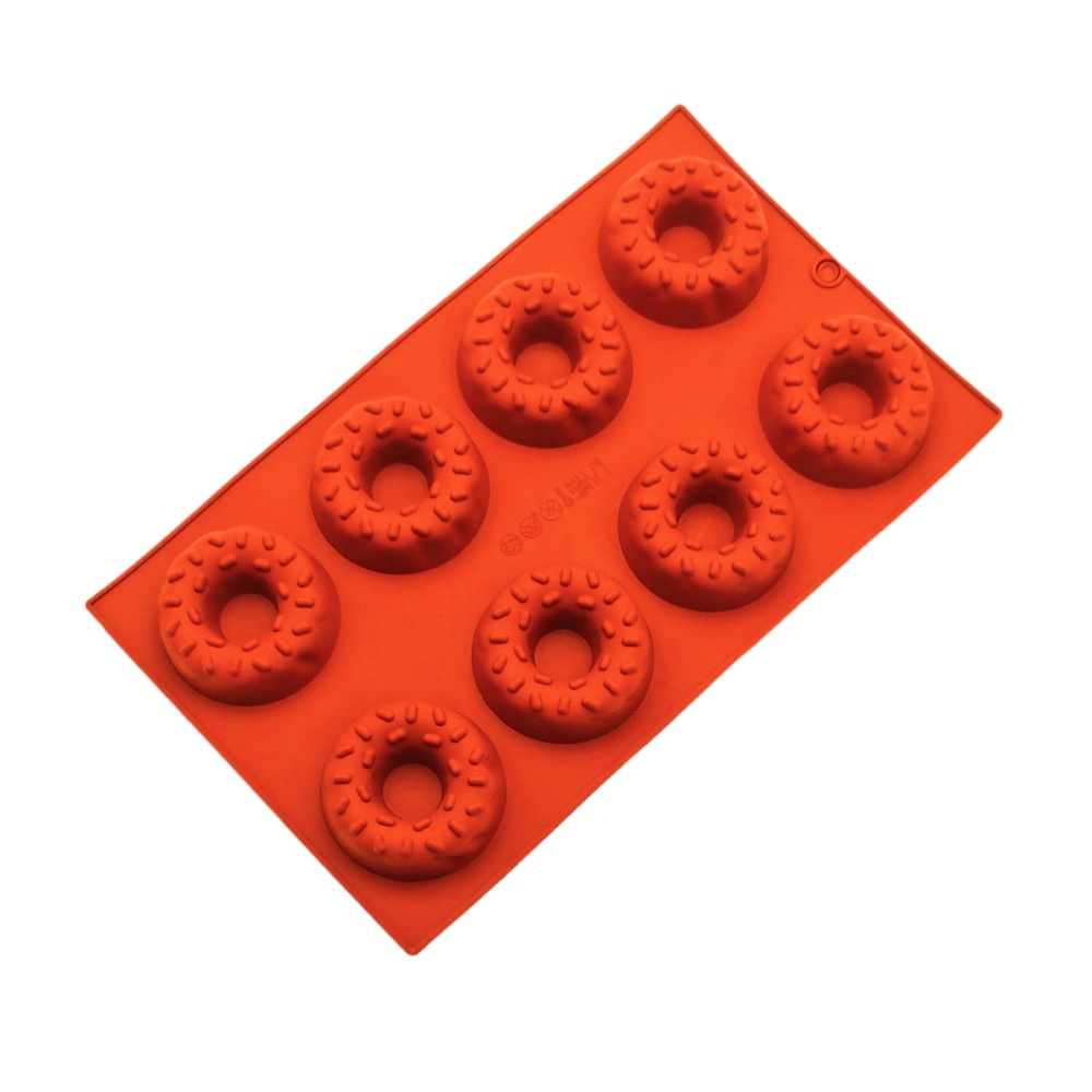 8 Hole Silicone Donut Mold Wit - Donut Mold Silicone recension och pris