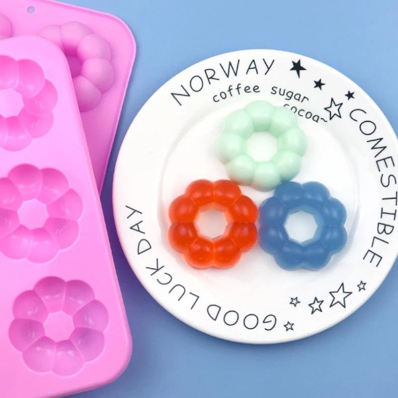 6 Cavity Non-Stick Silicone Do - Donut Mold Silicone recension och pris