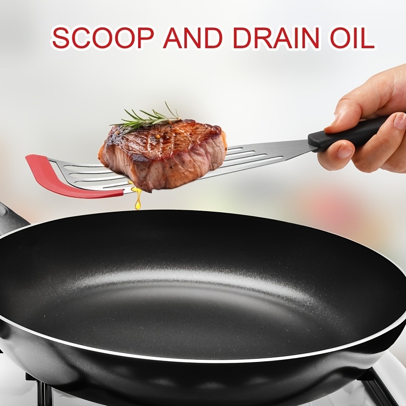 Stainless steel silicone spatu - Okonomiyaki Spatula recension och pris