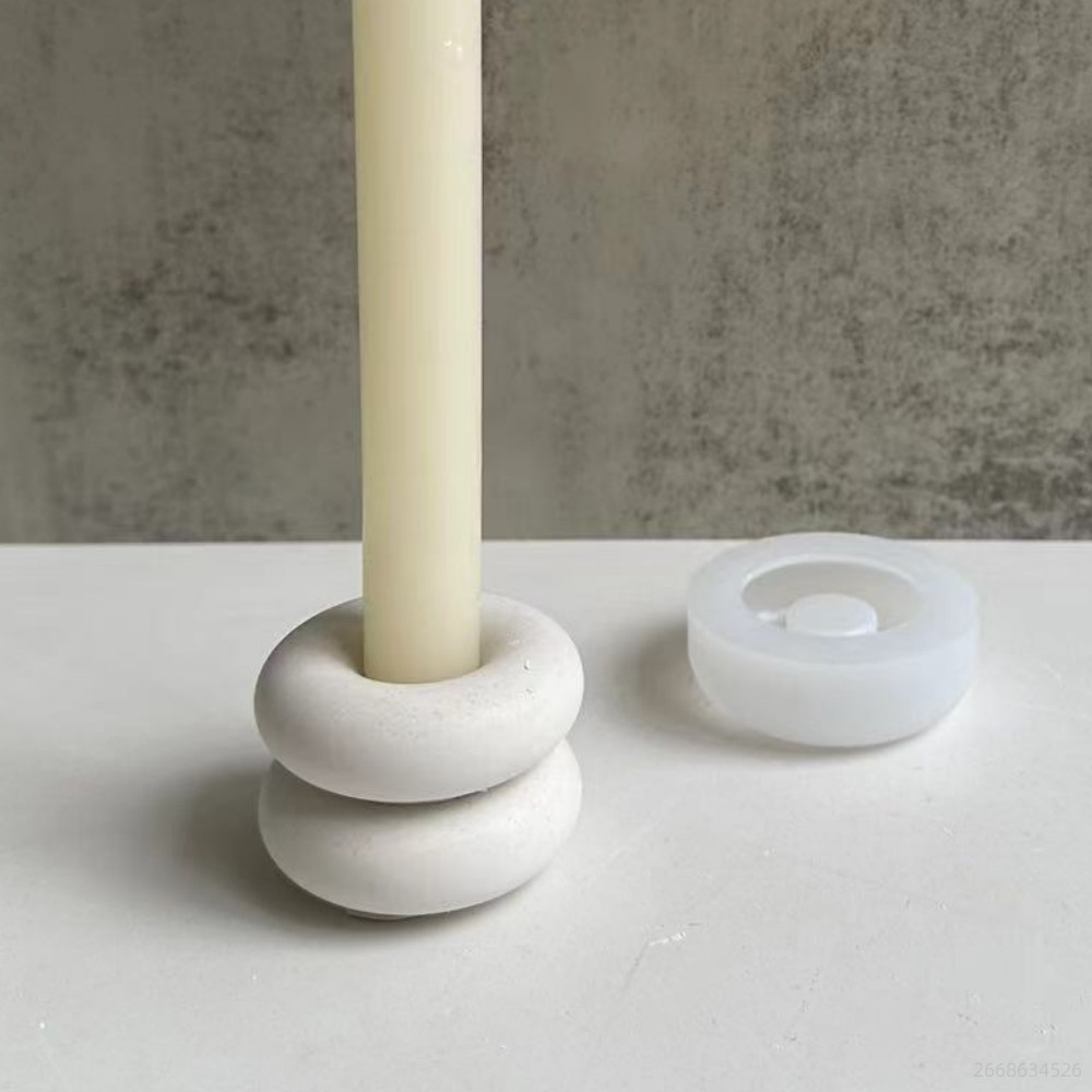Circular Donut Candle Holder S - Donut Mold Silicone recension och pris