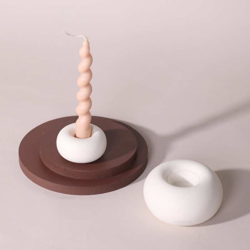Circular Donut Candle Holder S - Donut Mold Silicone recension och pris